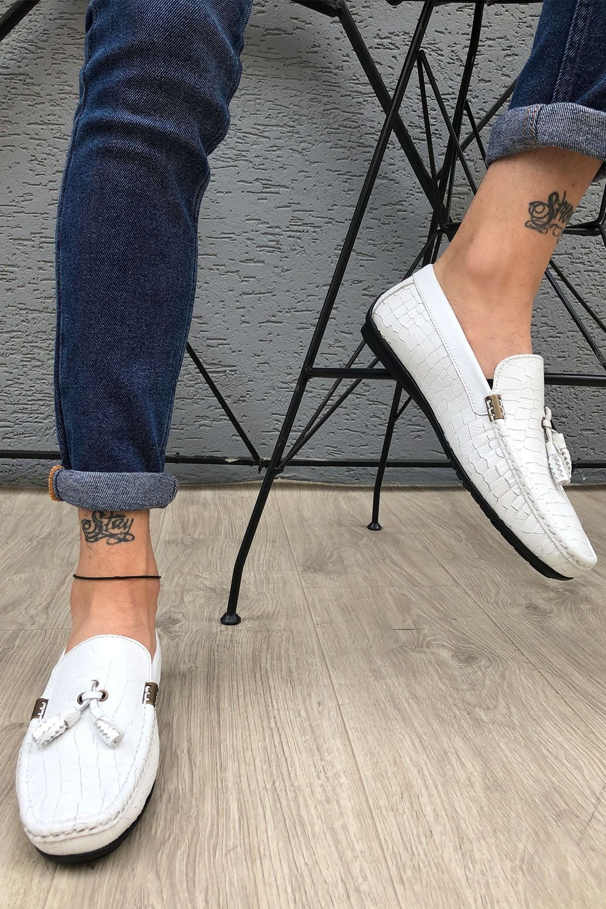 Hakiki Deri Kahverengi Erkek Loafer Ayakkabı Matk55p02000