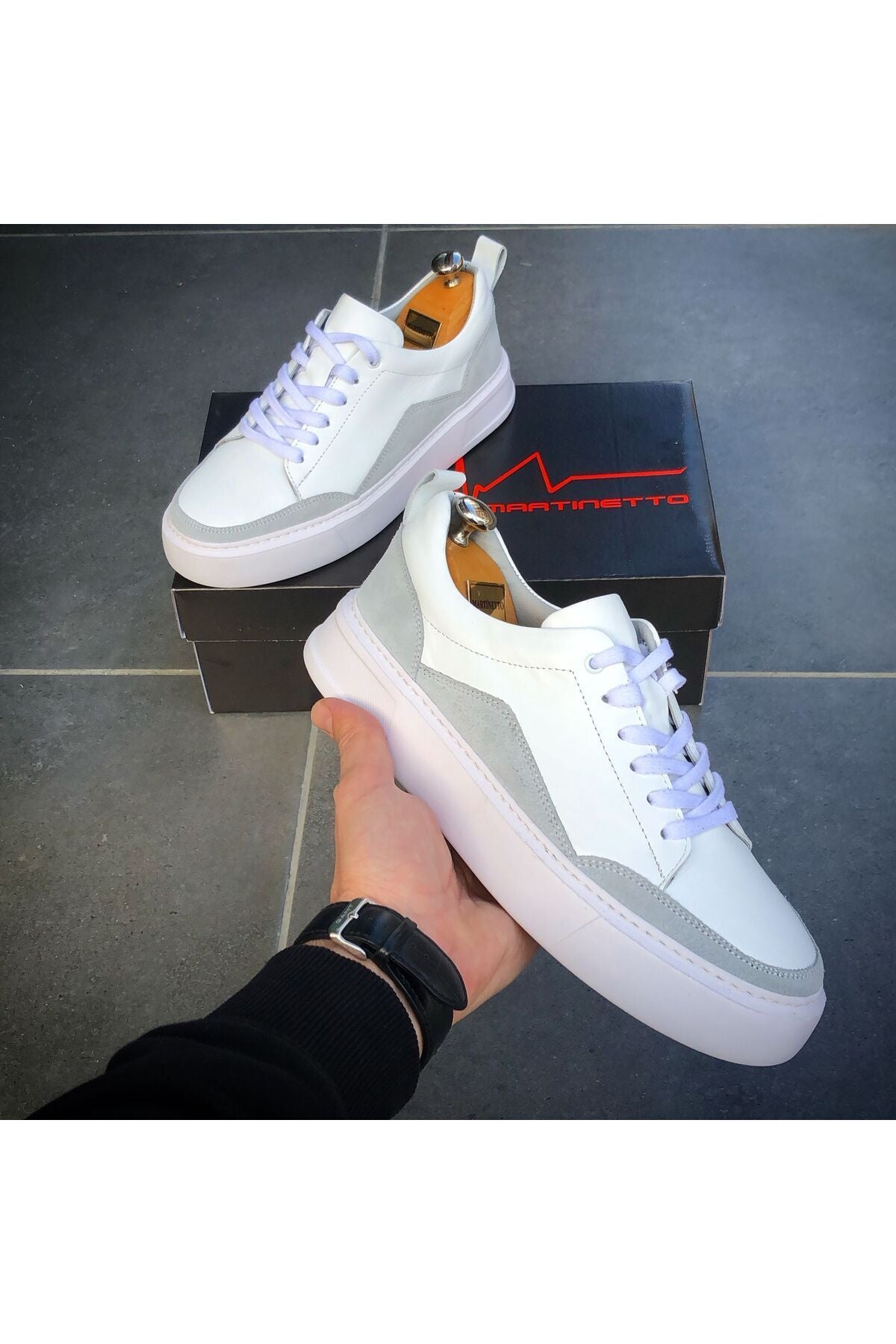 HAKİKİ DERİ GÜNLÜK ERKEK AYAKKABI YENİ SEZON SNEAKER