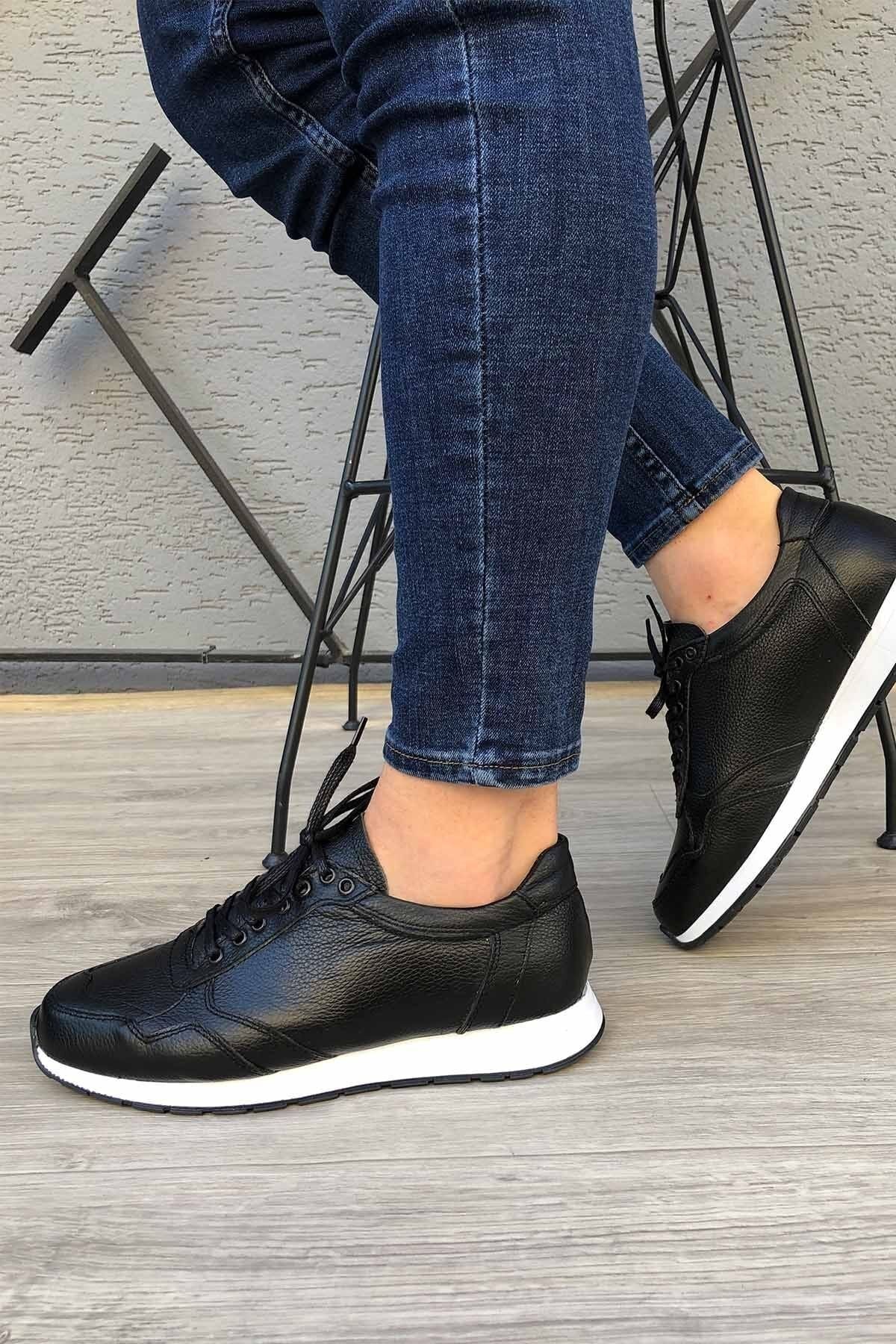 Hakiki Deri Günlük Kahverengi Erkek Ayakkabı Madm65dobleds