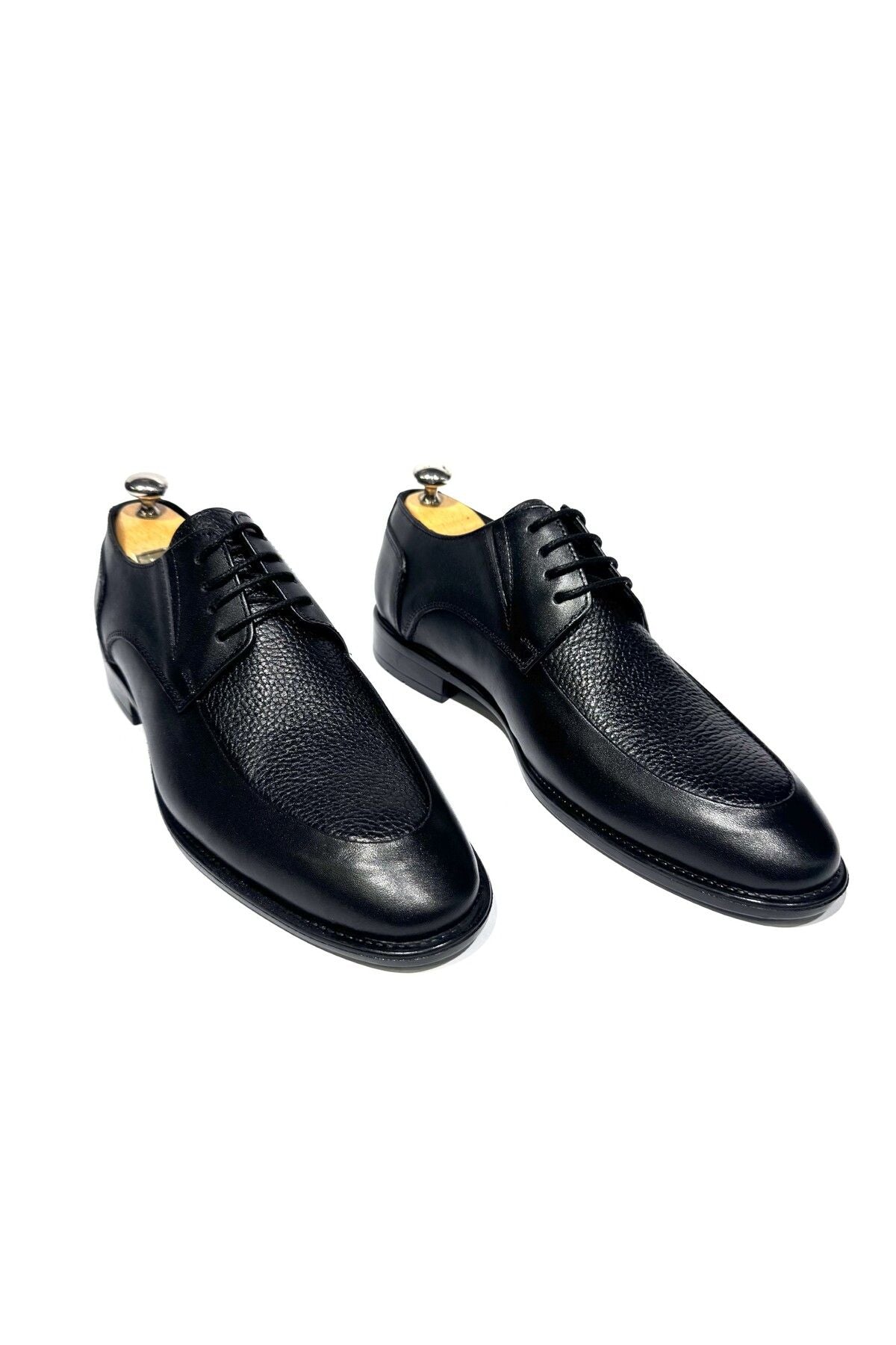 HAKİKİ DERİ SİYAH KLASİK GÜNLÜK ERKEK AYAKKABI 30071313