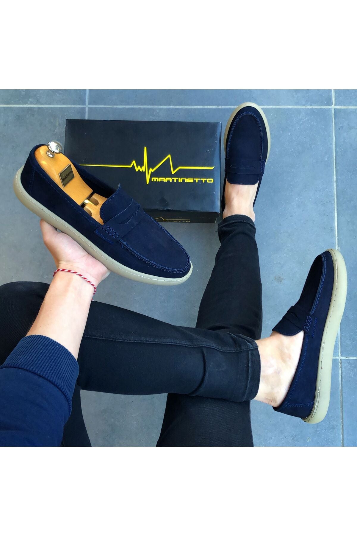 HAKİKİ NUBUK DERİ YENİ SEZON YAZLIK LOAFER ERKEK AYAKKABI LF13052024