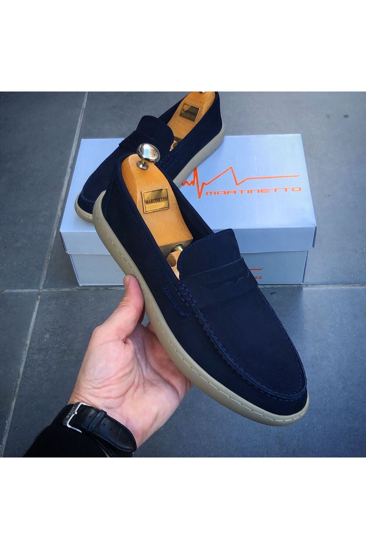 HAKİKİ NUBUK DERİ YENİ SEZON YAZLIK LOAFER ERKEK AYAKKABI LF13052024