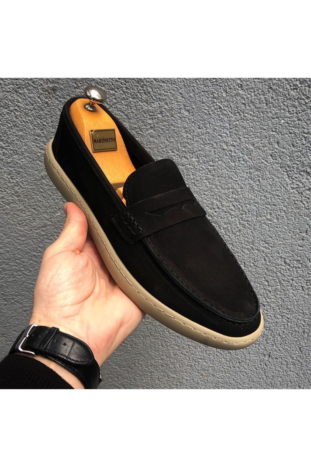 HAKİKİ NUBUK DERİ YENİ SEZON YAZLIK LOAFER ERKEK AYAKKABI LF13052024