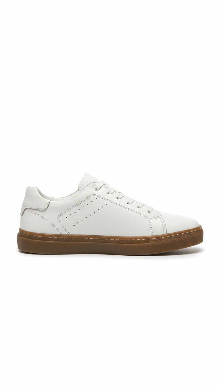 HAKİKİ DERİ GÜNLÜK BEYAZ  SNEAKER MODEL 03022026