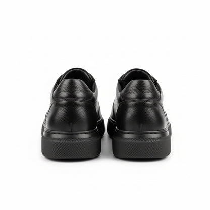 Hakiki Deri Siyah Günlük Erkek Ayakkabı