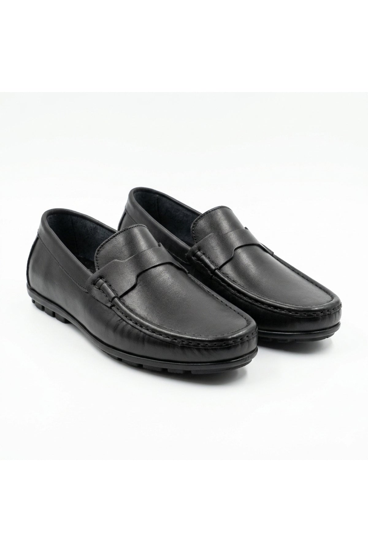 HAKİKİ DERİ SİYAH GÜNLÜK LOAFER YENİ SEZON ERKEK AYAKKABI 110420262117