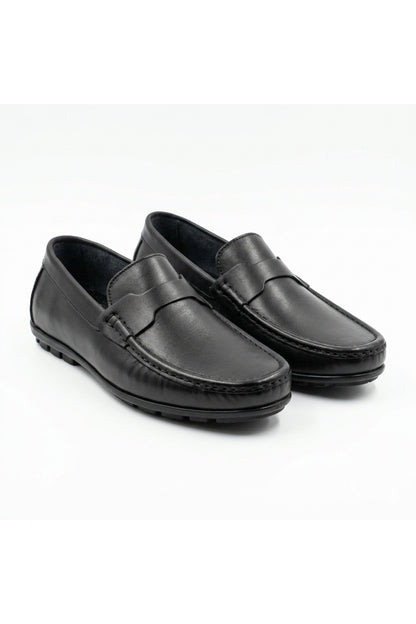 HAKİKİ DERİ SİYAH GÜNLÜK LOAFER YENİ SEZON ERKEK AYAKKABI 110420262117
