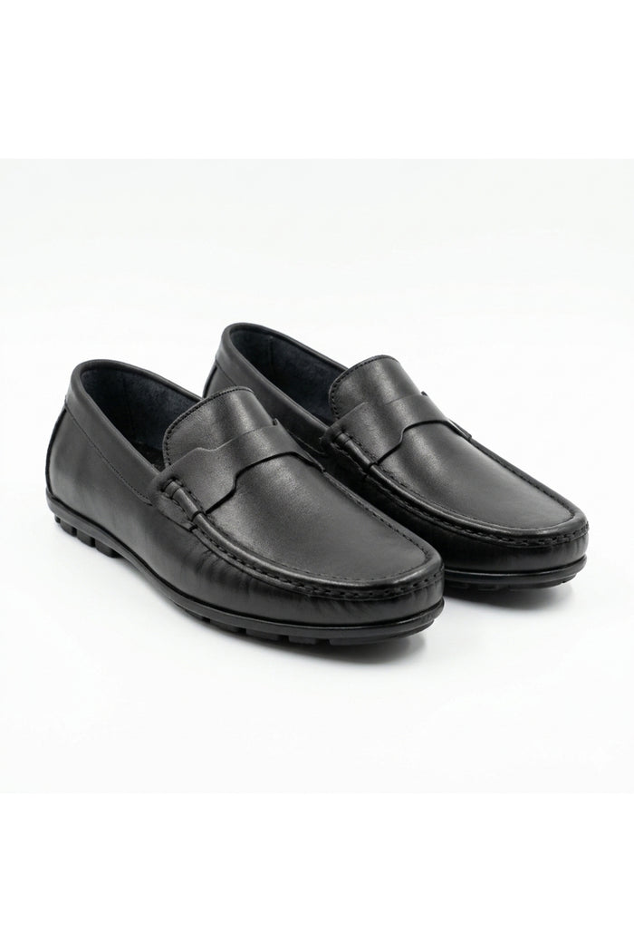 HAKİKİ DERİ SİYAH GÜNLÜK LOAFER YENİ SEZON ERKEK AYAKKABI 110420262117
