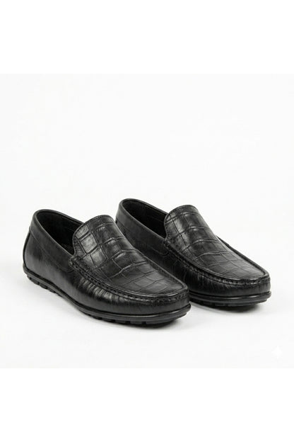 HAKİKİ DERİ SİYAH GÜNLÜK LOAFER YENİ SEZON ERKEK AYAKKABI 110420262150