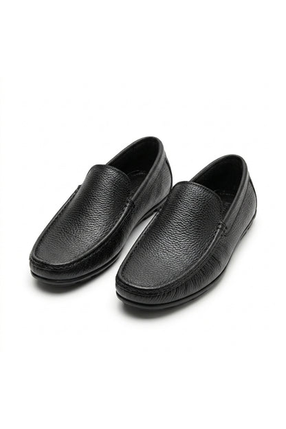 HAKİKİ DERİ SİYAH GÜNLÜK LOAFER YENİ SEZON ERKEK AYAKKABI 110420262158