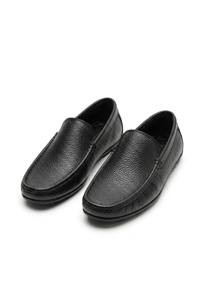 HAKİKİ DERİ SİYAH GÜNLÜK LOAFER YENİ SEZON ERKEK AYAKKABI 110420262158