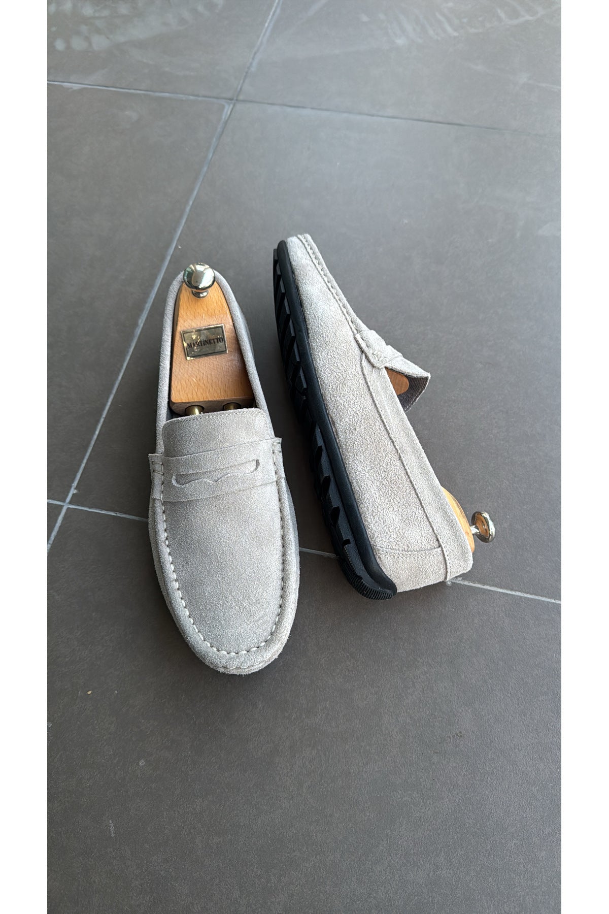 HAKİKİ SÜET DERİ BEJ GÜNLÜK LOAFER YENİ SEZON ERKEK AYAKKABI 110420262354