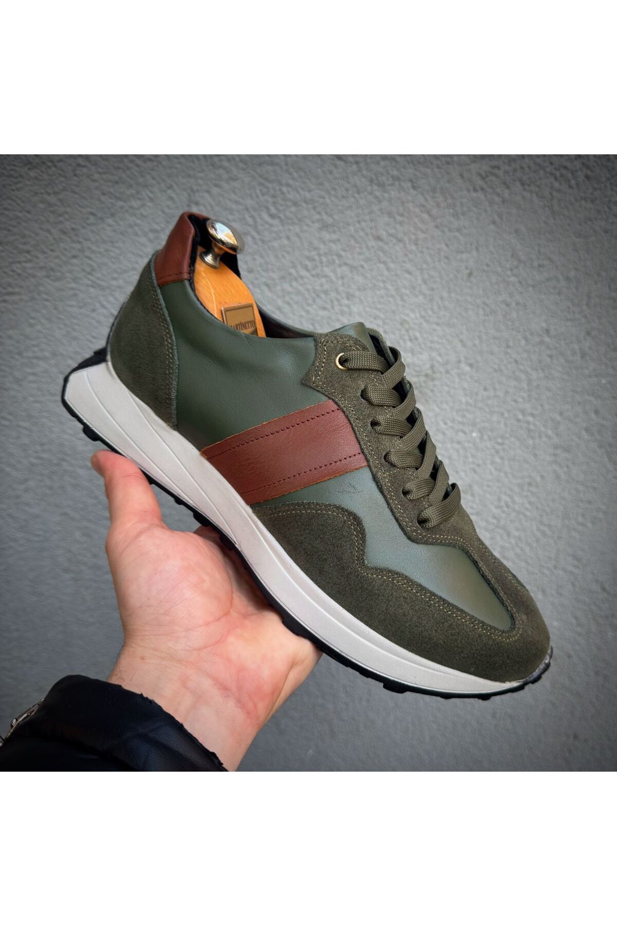 İÇ DIŞ HAKİKİKİ DERİ YENİ SEZON GÜNLÜK ERKEK SNEAKER RAHAT AYAKKABI  MRT270120251717