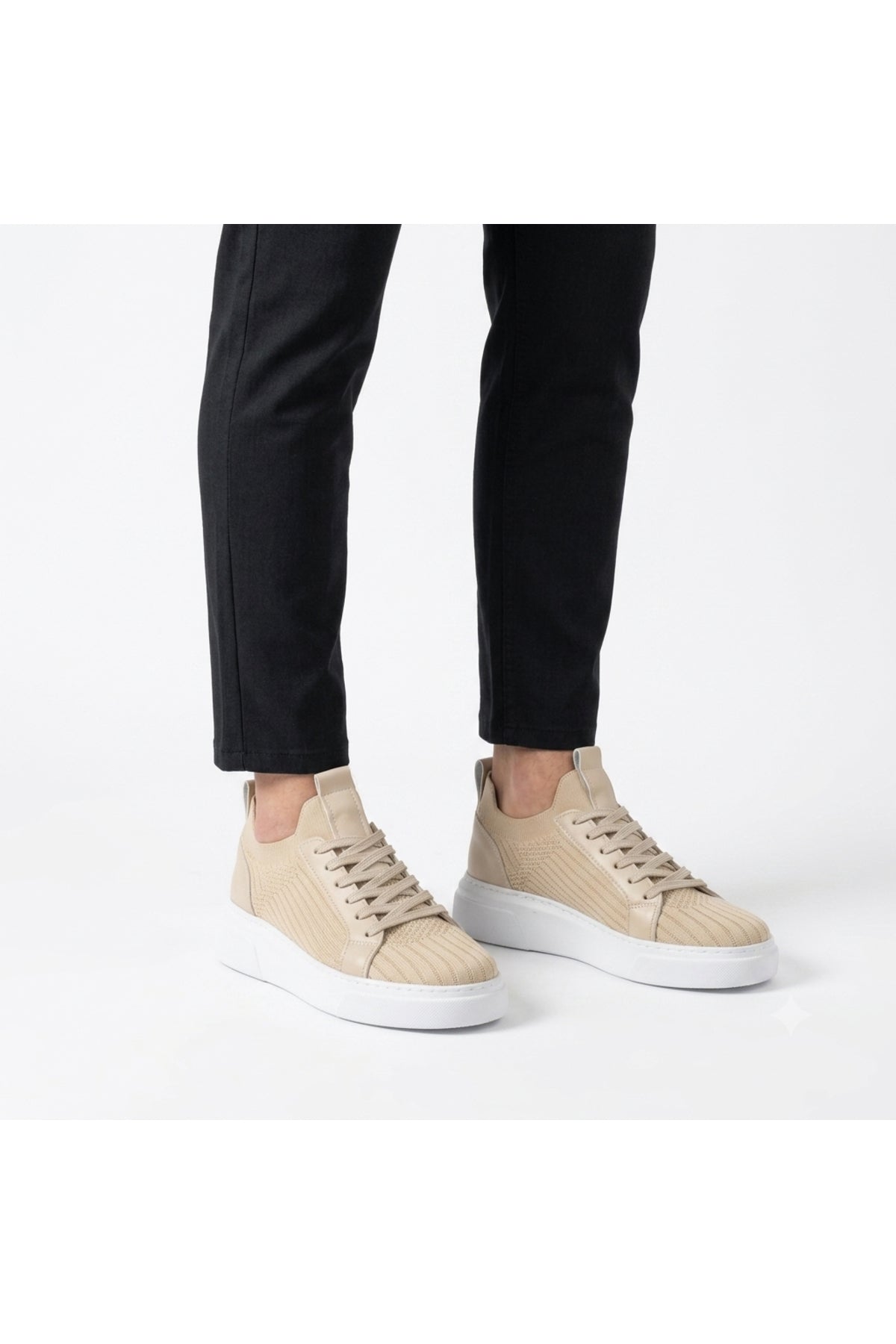 Premium Esnek Triko Örgü Comfort Erkek Sneaker – Hafif ve Konforlu Tasarım MRTTRKSYH0701