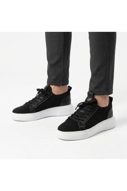 Premium Esnek Triko Örgü Comfort Erkek Sneaker – Hafif ve Konforlu Tasarım MRTTRKSYH0701