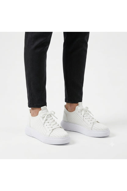 Premium Esnek Triko Örgü Comfort Erkek Sneaker – Hafif ve Konforlu Tasarım MRTTRKSYH0701